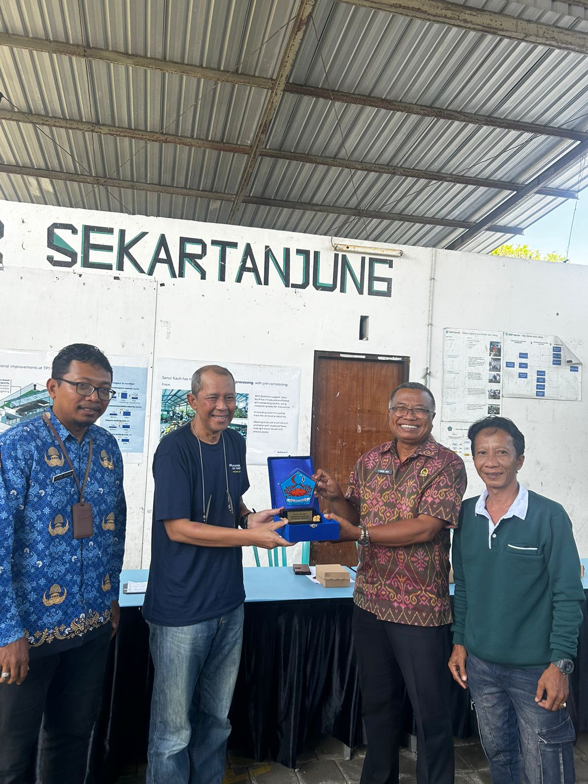 Kunjungan Pijar Foundation dan LAN RI di Desa Sanur Kauh
