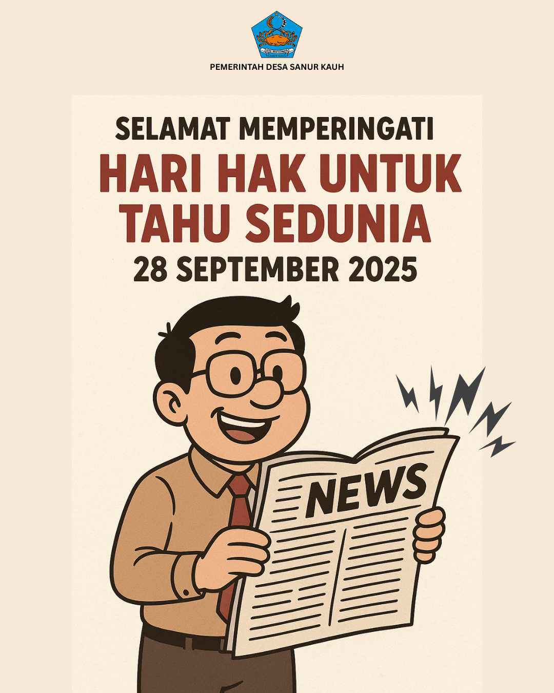 HARI HAK UNTUK TAHU SEDUNIA