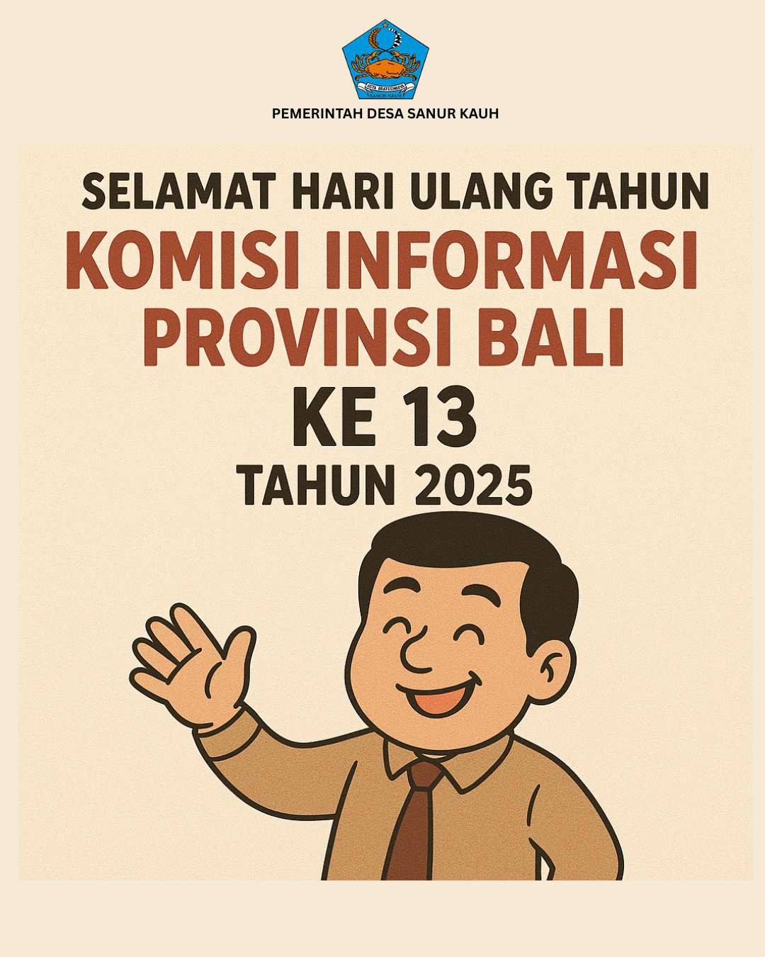 SELAMAT ULANG TAHUN KOMISI INFORMASI PROVINSI BALI TAHUN 2025