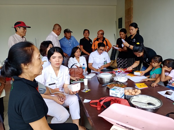 KEGIATAN POSYANDU DESA SANUR KAUH BULAN FEBRUARI 