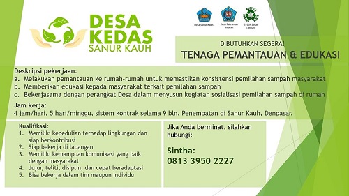LOWONGAN PEKERJAAN