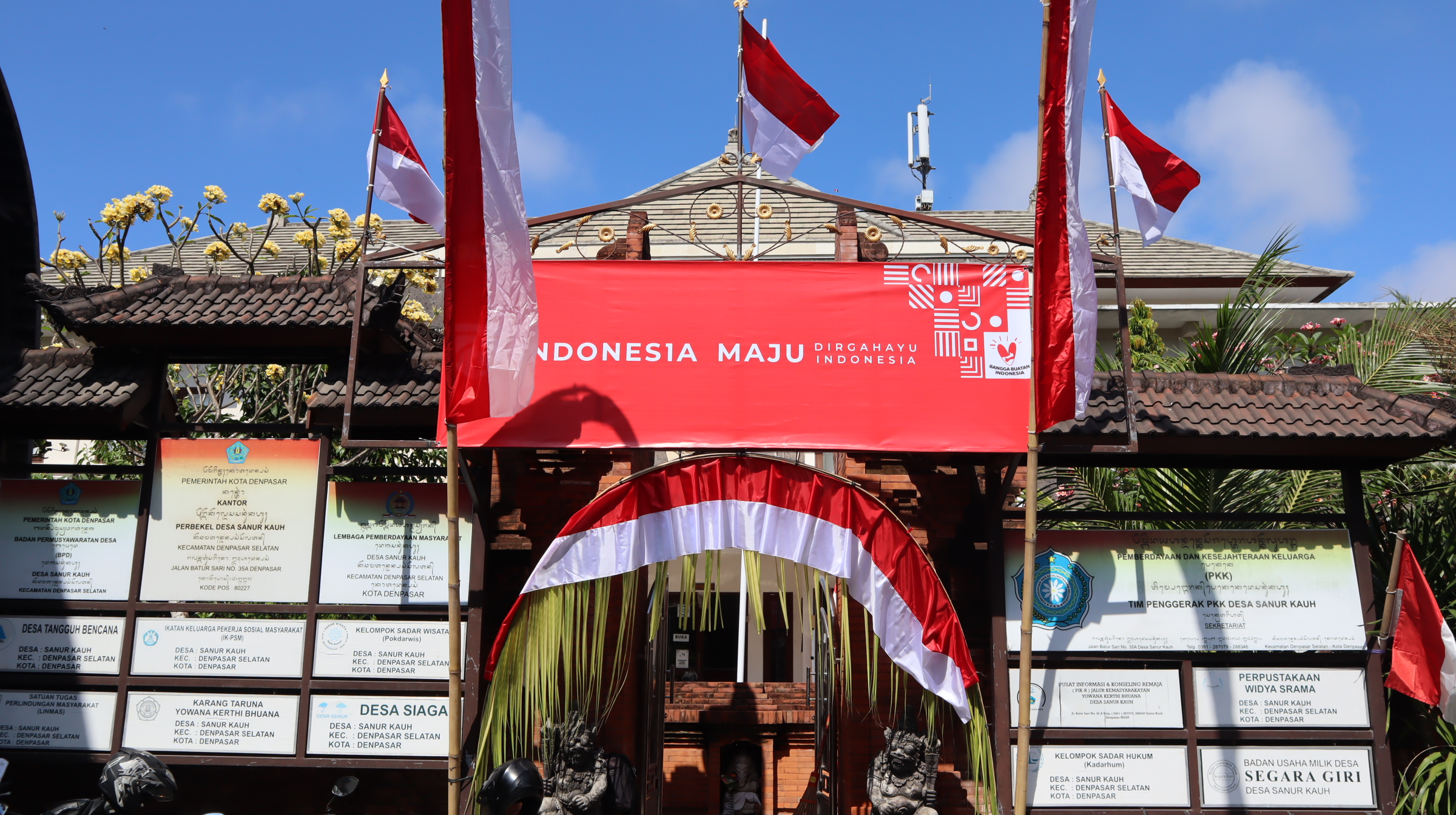 PERSIAPAN MENYAMBUT HUT RI KE 75 
