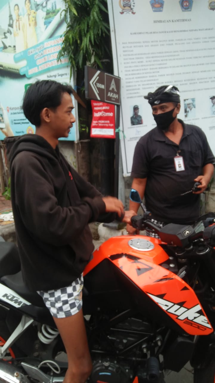 PELAKSANAAN PPKM DI DESA SANUR KAUH