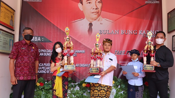KEGIATAN BULAN BUNG KARNO III DESA SANUR KAUH