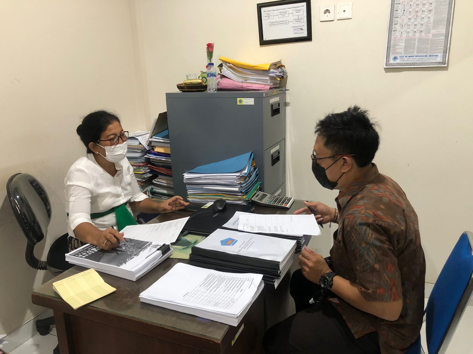 Kegiatan Monev Dari DPMD Kota Depasar