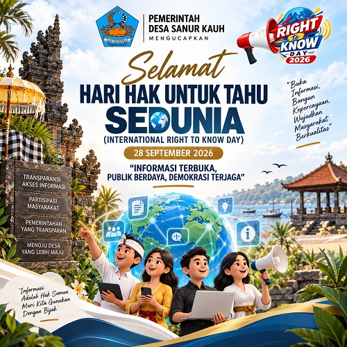 Selamat Hari Hak Untuk Tahu Sedunia 2026